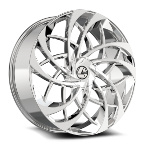20″ AZARA WHEELS AZA-540 CHROME FINISH RIMS