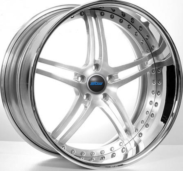 Hyper Silver forged Wheels 3 Piece