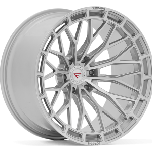 22″ FERRADA WHEELS F8-FR12 MACHINED SILVER FINISH FLOW FORMED RIMS