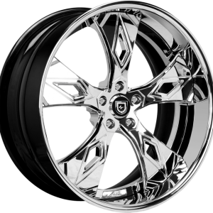 24″ ARTIS FORGED ARIES CHROME FINISH RIMS