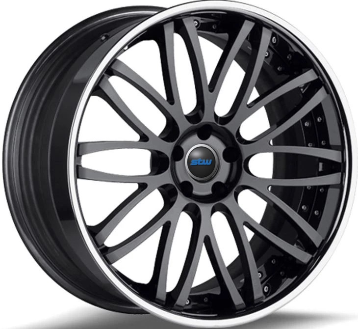 Gloss Black 18inch 2-PC Forged Alloy Rims For AMG Car Rims