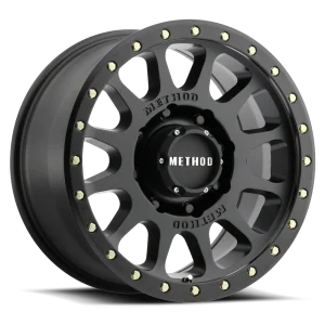 17″ METHOD WHEELS MR305 NV HD MATTE BLACK FINISH RIMS