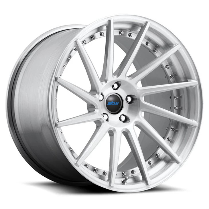 Silver Barrel For BMW M8 Wheels 23 Inch 2-PC Forged Alloy Custom Rims