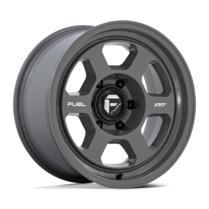 17″ FUEL WHEELS FC860 HYPE BATTLESHIP GRAY FINISH OFF-ROAD RIMS