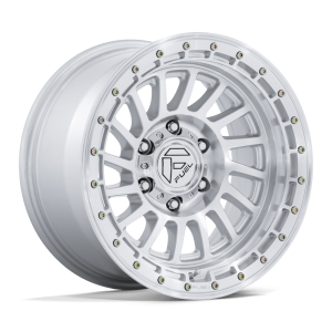 18″ FUEL WHEELS FC897 HAVOC GLOSS SILVER WITH MACHINED FACE OFF-ROAD RIMS