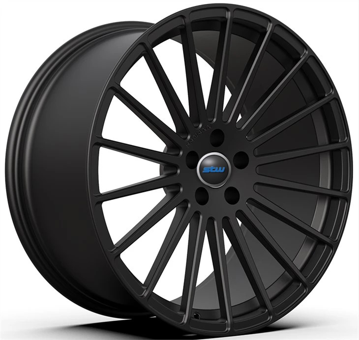 Staggered 21x10.5 And 22x 11.5 Custom Satin Black 1-PC Forged Rim 5x112 For BMW X6 M F96