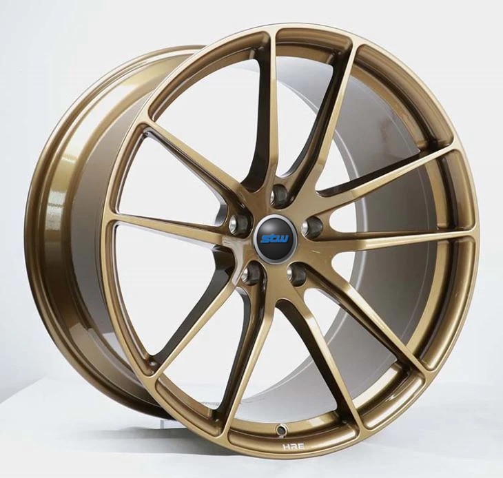 Concave 22inch Staggered Forged Alloy Rims In Custom Broze For Lamborghini