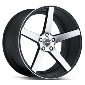 18″ STRADA WHEELS PERFETTO GLOSS BLACK MACHINED RIMS