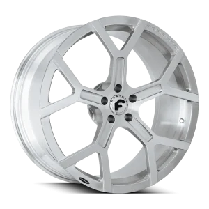 24″ FORGIATO WHEELS GTR-M BRUSHED SILVER FORGED FINISH RIMS