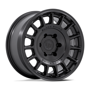 18″ BLACK RHINO WHEELS VOLL BR015 MATTE BLACK FINISH RIMS