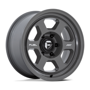 18″ FUEL WHEELS FC860 HYPE BATTLESHIP GRAY OFF-ROAD RIMS