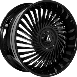 22″ ARTIS FORGED WHEELS NEW JUICY-XL FULL BLACK FINISH RIMS