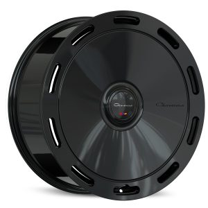 24″ GIOVANNA WHEELS AMUR GLOSS BLACK FINISH FLOW FORMED RIMS