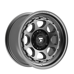 17×8.5″ FITTIPALDI WHEELS FT103 SATIN ANTHRACITE FINISH RIMS 5×127 ET00