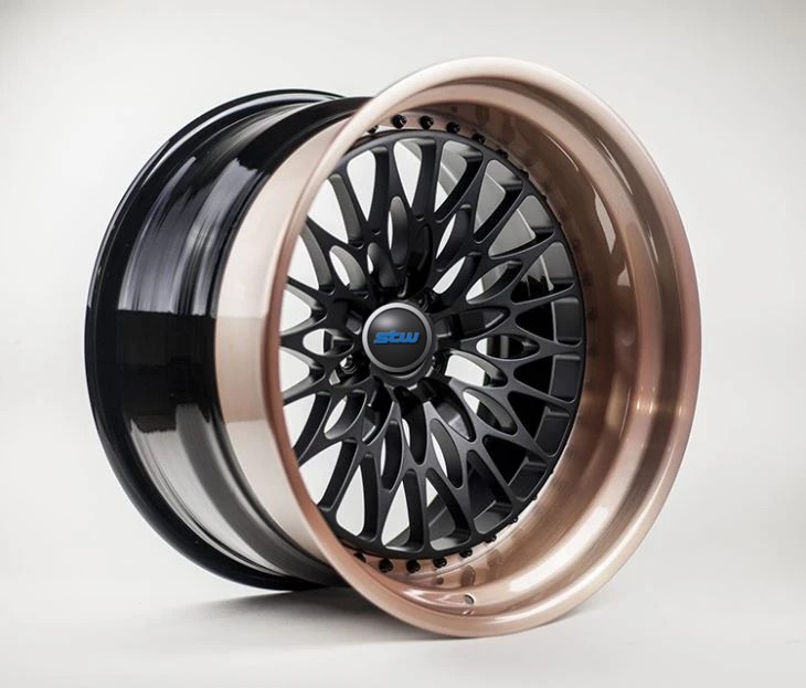 Gloss Black 22inch 3-PC Forged Rims For Lamborghini Aventador