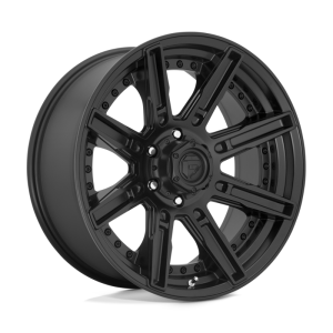 20″ FUEL WHEELS D709 ROUGE MATTE BLACK OFF-ROAD RIMS