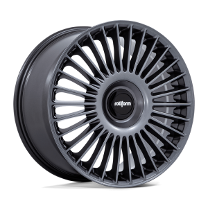 17″ ROTIFORM WHEELS RC202 GRZ MATTE ANTHRACITE FINISH RIMS