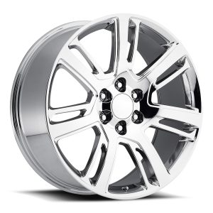 22″ FACTORY REPRODUCTION CADILLAC WHEELS FR 48 CHROME FINISH RIMS