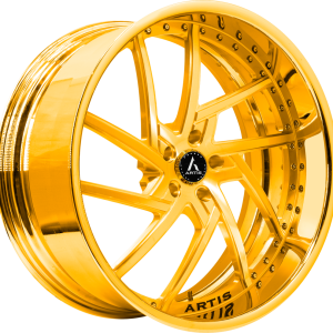 24″ ARTIS FORGED FAIRFAX M GOLD FINISH RIMS