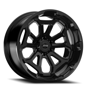 20″ TORQUE WHEELS TW404C OVERDRIVE SATIN BLACK FINISH RIMS