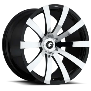 24″ FORGIATO WHEELS CONCAVO-M BLACK MACHINED FORGED FINISH RIMS