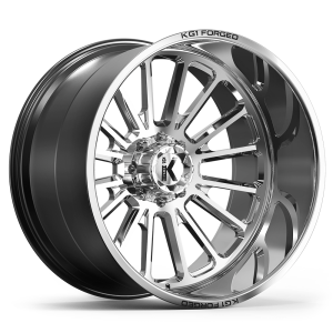 22″ KG1 FORGED WHEELS VICTOR KC010 POLISHED FINISH RIMS