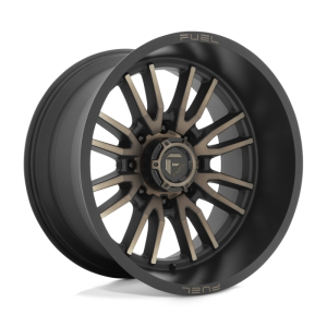 22″ FUEL WHEELS D762 CLASH 8 MATTE BLACK DARK TINT OFF-ROAD RIMS