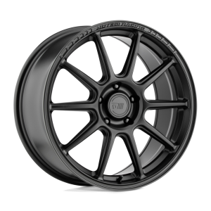 17″ MOTEGI RACING WHEELS MR140 SS10 SATIN BLACK FLOW FORMED FINISH RIMS