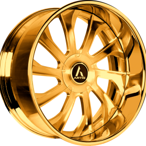 19″ ARTIS FORGED WHEELS PENTHOUSE-XL GOLD FINISH