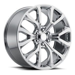 22″ FACTORY REPRODUCTION FORD EXPEDITION WHEELS FR 52 CHROME FINISH RIMS