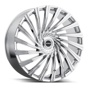 24″ STRADA WHEELS TORNADO CHROME RIMS