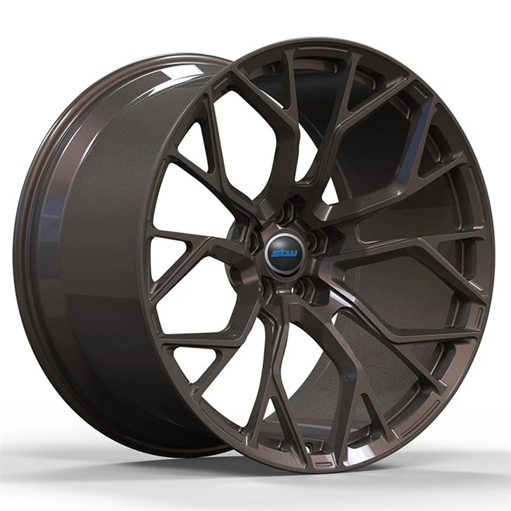 Gloss Black Alloy Rims 2-PC Customized 20x10 And 20x11 For BMW M5 F90 2021