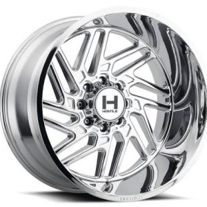 20″ HOSTILE WHEELS H116 JIGSAW CHROME FINISH RIMS