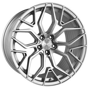 19″ VERTINI WHEELS RFS2.6 MACHINMED SILVER FLOW FORMED FINISH RIMS