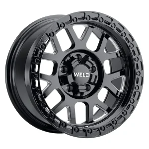 20″ WELD CINCH GLOSS BLACK MILLED