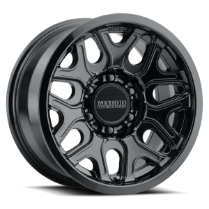 17″ METHOD WHEELS MR322 GLOSS BLACK FINISH RIMS