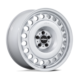 20″ ROTIFORM WHEELS R198 STL MATTE SILVER FINISH RIMS