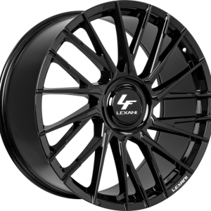 26″ LEXANI WHEELS VELAR XL GLOSS BLACK FINISH RIMS