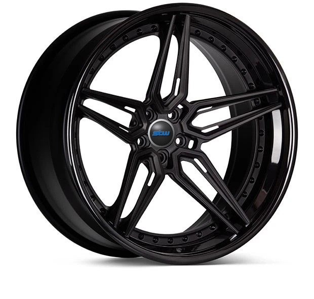 19-22 Inch Deep Lip Aluminium Alloy Forged 2 Piece Llantas Felgen Wheel Rim For Customized