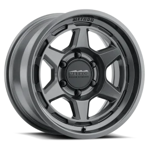 18″ METHOD WHEELS MR708 HD GLOSS TITANIUM FINISH RIMS