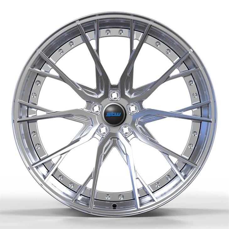 BMW M3 2016 Year Tuning Style Polished And Brushed Custom 2-PC Rims