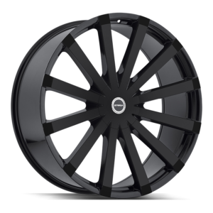 24″ STRADA WHEELS GABBIA GLOSS BLACK RIMS