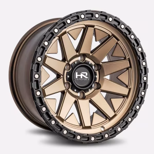 17″ HARDROCK WHEELS H106 MATTE BRONZE OFF-ROAD RIMS