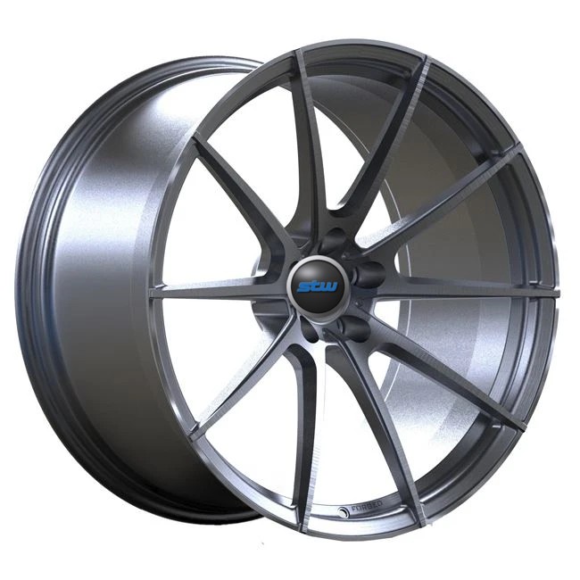 1 PC Piece Brushed Light Gray Wheels Monoblock 20inch Aluminum Forged For BMW M3 M5 Luxury Car Rims