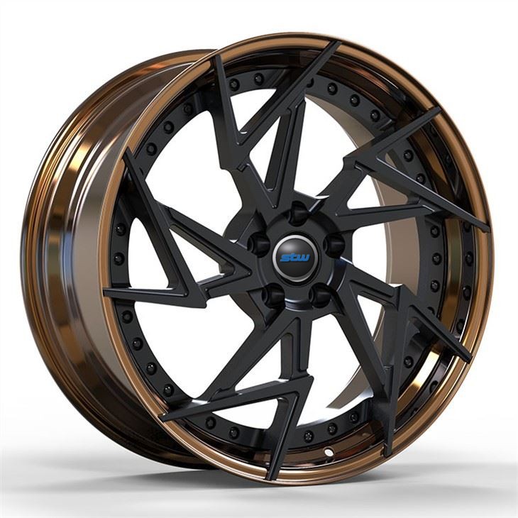 Audi Q5 Custom Bronze 2-PC Forged Alloy Rims 18 And 19 Inches 5x112 Bolt Pattern