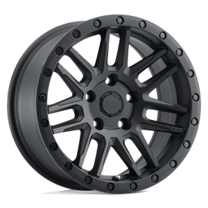 18″ BLACK RHINO WHEELS ARCHES MATTE BLACK FINISH CROSSOVER RIMS