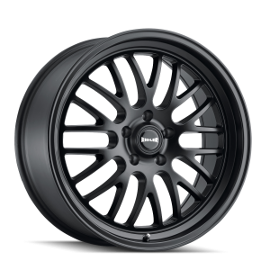 22″ RIDLER WHEELS 607 MATTE BLACK RIMS