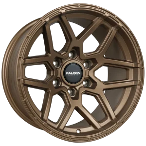 17″ FALCON OFF-ROAD WHEELS T9 ATLAS MATTE BRONZE FINISH RIMS