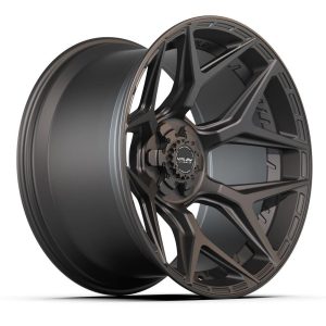 22″ 4PLAY WHEELS 4P06 SATIN BLACK FINISH RIMS
