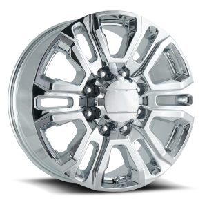 20″ FACTORY REPRODUCTIONS WHEELS FR275 GM TRUCK 2500 CHROME FINISH RIMS
